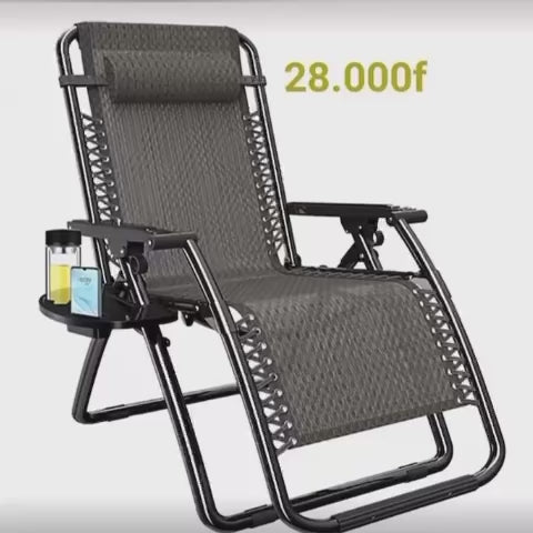 𝐂𝐇𝐀𝐈𝐒𝐄𝐒 𝐃𝐄 𝐃𝐄́𝐓𝐄𝐍𝐓𝐄 ❗
Offrez-vous un moment de confort avec cette chaise de relaxation ultra moelleuse et réglable.
Parfaite pour votre salon, terrasse ou bureau