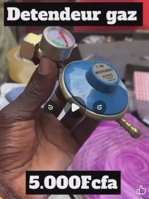 DÉTENDEUR BUTANE ÉLECTRONIQUE INDIQUANT LE NIVEAU DE GAZ 
 - Permet de savoir si ton gaz est bien rempli ou pas .