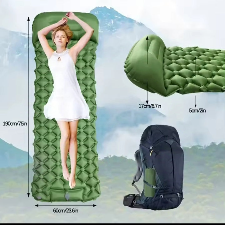 Matelas pneumatique ultraléger pour camping