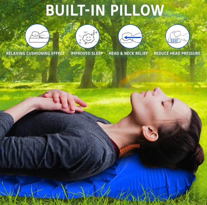 Matelas pneumatique ultraléger pour camping