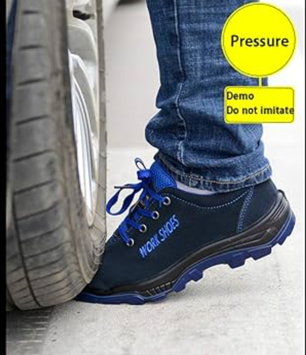 Chaussure de sécurité disponible, anti crévation, embout d'acier, antidérapant, résistant à la perforation ,imperméable, anti statique. Toute les pointure No 38 jusqu'à 46 .