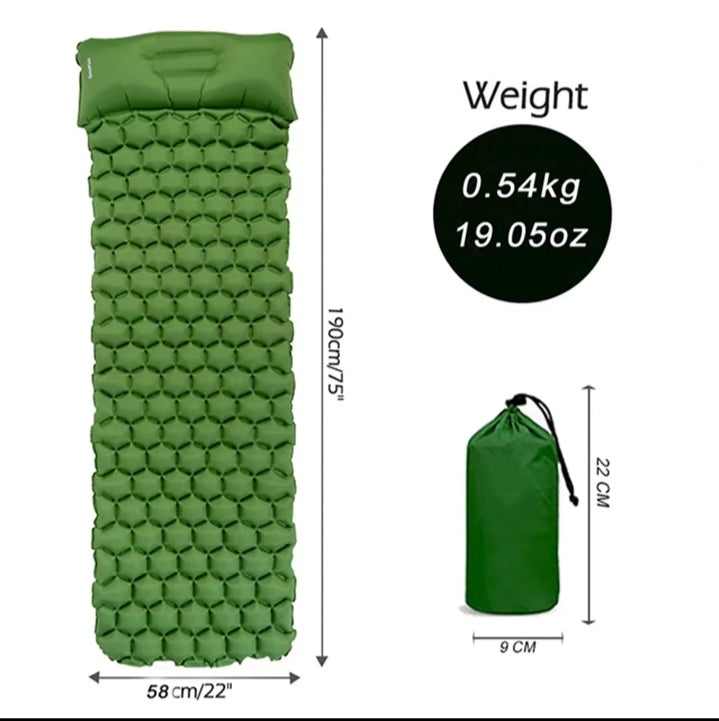 Matelas pneumatique ultraléger pour camping