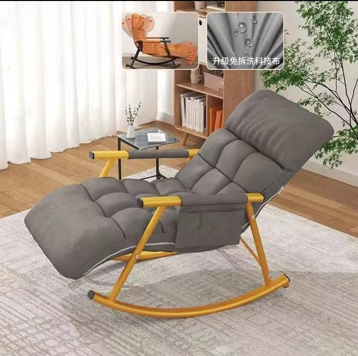 Chaise bascule avec mousse