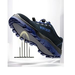 Chaussure de sécurité disponible, anti crévation, embout d'acier, antidérapant, résistant à la perforation ,imperméable, anti statique. Toute les pointure No 38 jusqu'à 46 .