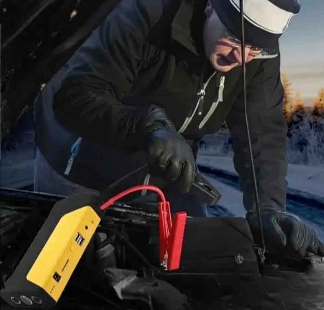 HIGH -POWER   50800 mAh
Démarreur d'urgence automobile en cas de batterie faible
Compresseur Pneu, ballon  fauteuil gonflable...
POWER BANK pour ordinateur
POWER BANK pour téléphone, le démarreur de saut de voiture multifonctionnel avec affichage LED .