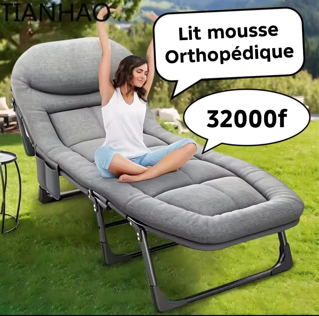 Prix : Promo 32000f au lieu de 45000f
đïž Lit Picot OrthopĂ©dique â Confort et Bien-ĂȘtre Ă Prix Mini !*
Offrez-vous un sommeil rĂ©parateur avec notre *lit picot orthopĂ©dique * de haute qualitĂ©. Parfait pour le repos, les massages ou mĂȘme les patients.
â