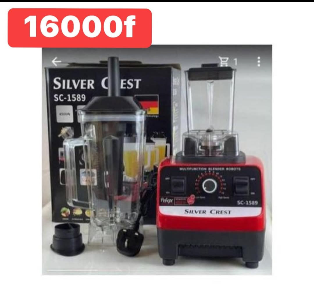 Spécial promo carême - marque Silver crest _ Blender 2 en 1 à double tasse, unités unique, Blender polyvalent, prise US _ 850w , diverses réglage de vitesse, lames en acier inoxydable, presse _ argument et Blender, facile à nettoyer.