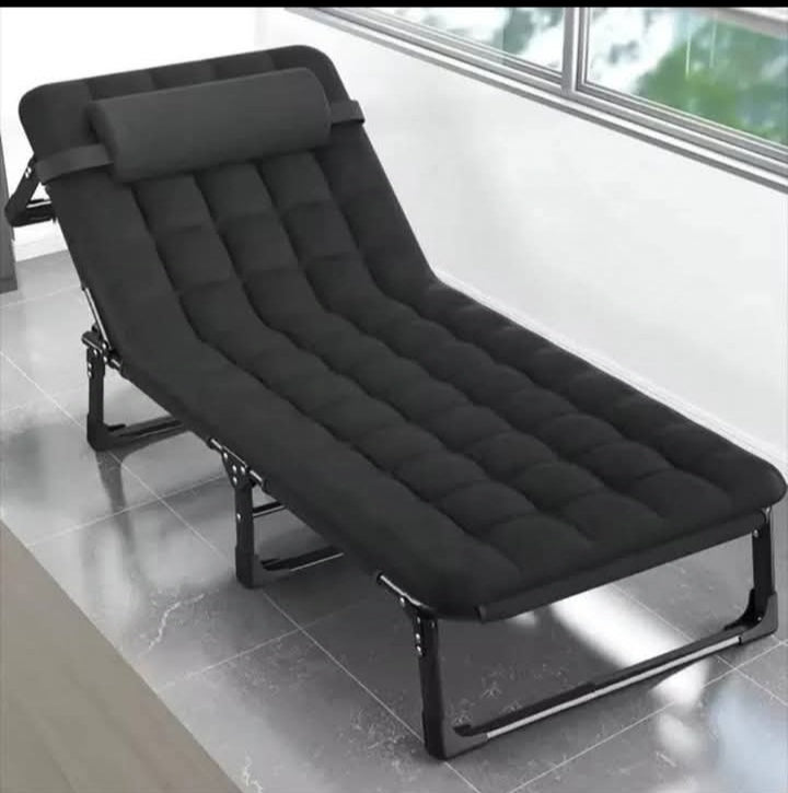 Lit pickot pliable avec mousse , cadre en métal, lit orthopédique, multifonctionnel réglable, solides, transporter facilement, lit rembourer.