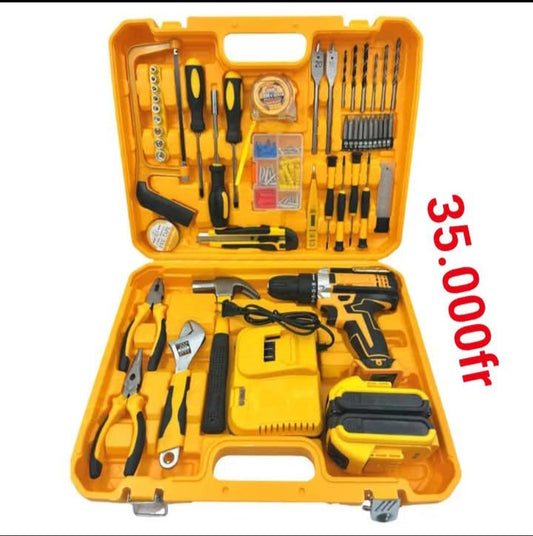 Boîte à outils pour tout type de travaux