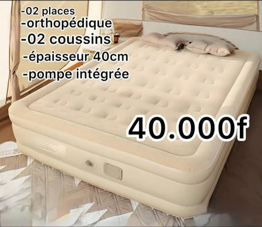 Matelas gonflable pour voyage et camping