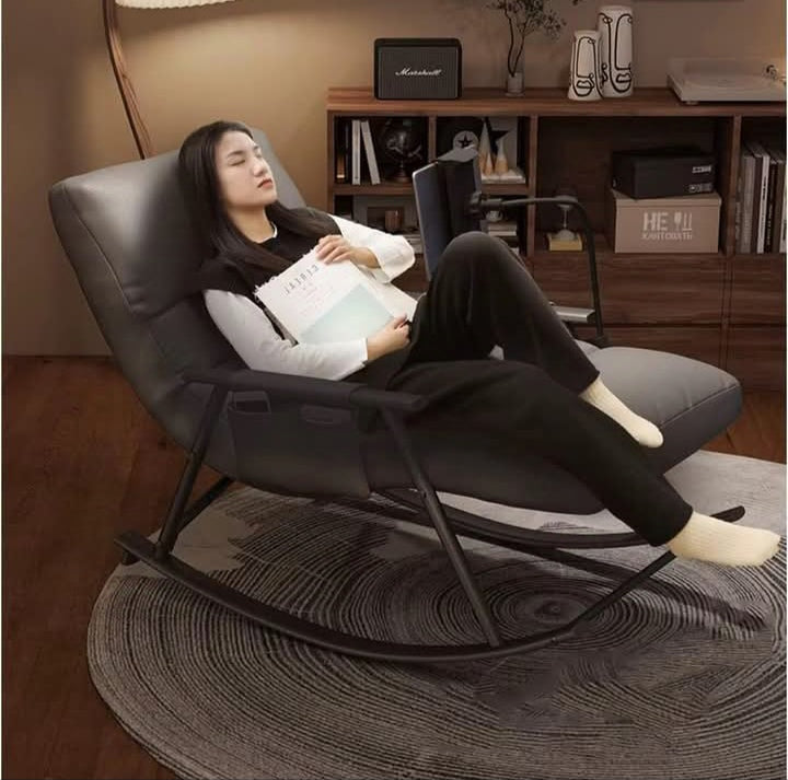 Chaise bascule avec mousse