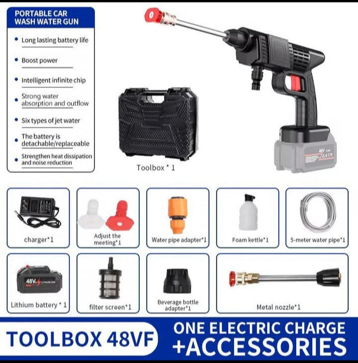 Pistolet à eau de lavage de voiture et moto