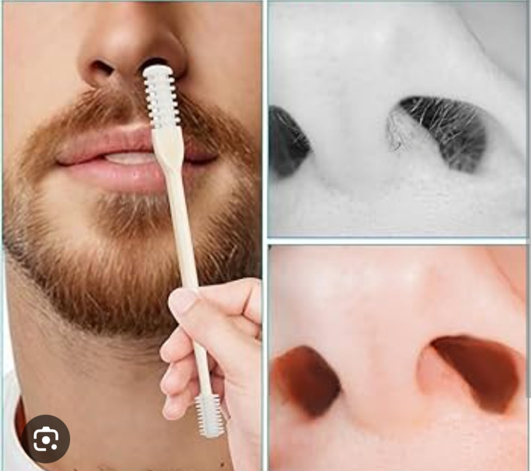 Prix : 2500f au lieu de 8000f .        8tiges, tondeuse à poils du nez à lame double face , tondeuse manuelle pour poils du nez, outil d'epilation unisexe sûr qui n'endommage pas la peau.