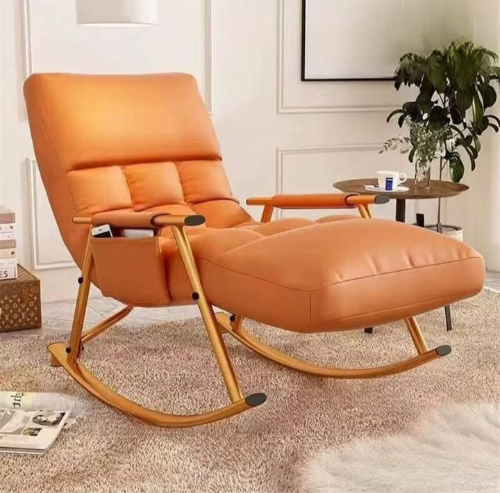 Chaise bascule avec mousse